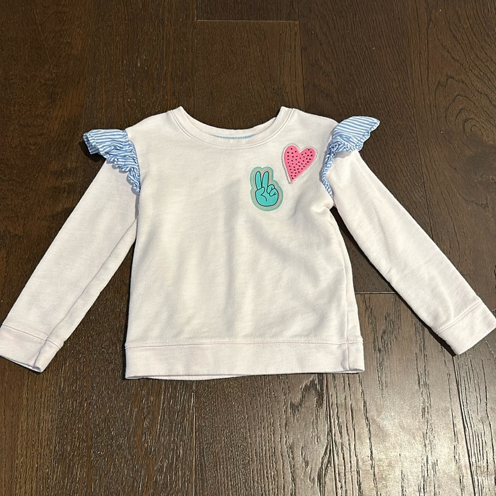 Cat & Jack sweatshirt.  Light pink